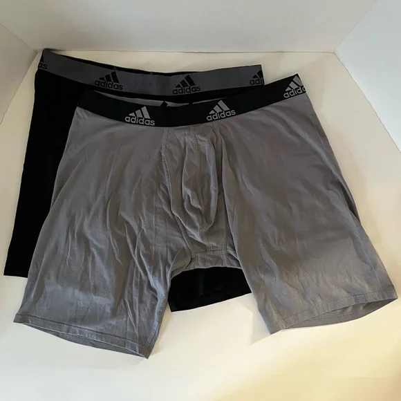 adidas Men's Lightweight Compression Shorts in Black and Gray Bundle - Picture 1 of 12